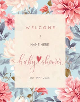 Picture of Baby Shower Foam Board 1 - 28x22
