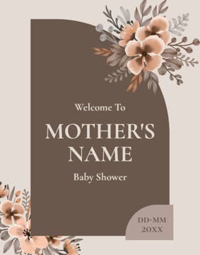 Picture of Baby Shower Foam Board 6 - 28x22