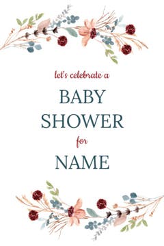 Picture of Baby Shower Foam Board 4 - 36x24