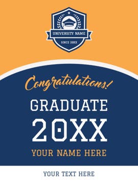 Picture of Graduation Foam Board 1 - 24x18