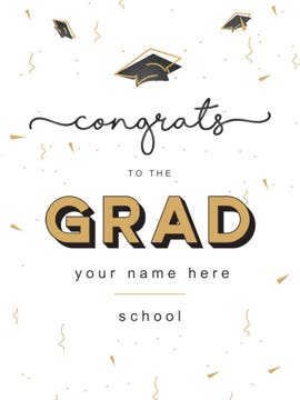 Picture of Graduation Foam Board 7 - 24x18