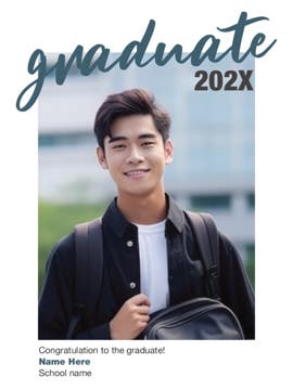 Picture of Graduation Foam Board 9 - 24x18
