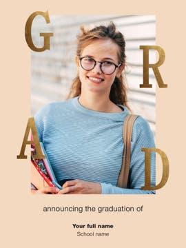 Picture of Graduation Foam Board 13 - 24x18