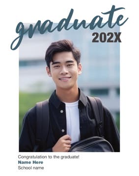 Picture of Graduation Foam Board 9 - 28x22