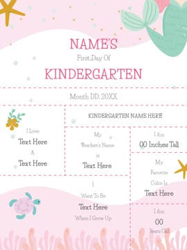Picture of Back to School Foam Board 8 - 24x18