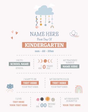 Picture of Back to School Foam Board 11 - 28x22