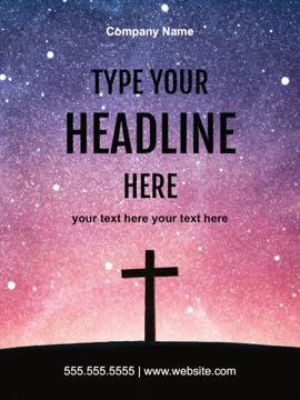 Picture of Religious Foam Board 8 - 24x18