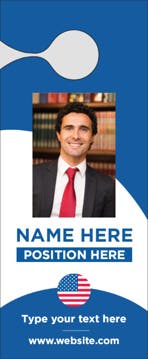 Picture of Political Door Hanger 5 - Small Door Hanger