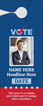 Picture of Political Door Hanger 2 - Large Door Hanger
