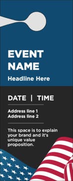 Picture of Political Door Hanger 3 - Large Door Hanger