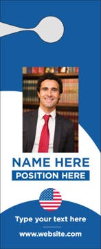 Picture of Political Door Hanger 5 - Large Door Hanger