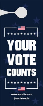 Picture of Political Door Hanger 12 - Large Door Hanger