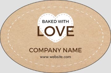 Picture of Food & Beverage Sticker 6 - Sticker Sheet (2 x 3)