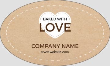 Picture of Food & Beverage Sticker 6 - Sticker Sheet (3 x 5)