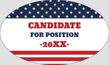 Picture of Political Stickers 2 - Sticker Sheet (3 x 5)