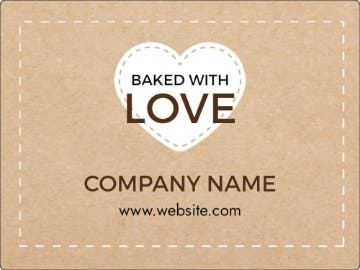Picture of Food & Beverage Sticker 6 - Sticker Sheet (3 x 4)
