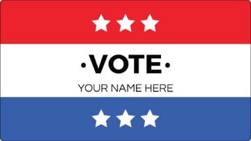 Picture of Political Stickers 6 - Sticker Sheet (2 x 3.5)