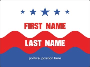 Picture of Political Stickers 1 - Sticker Sheet (3 x 4)