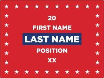 Picture of Political Stickers 4 - Sticker Sheet (3 x 4)