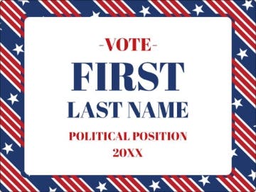 Picture of Political Stickers 5 - Sticker Sheet (3 x 4)