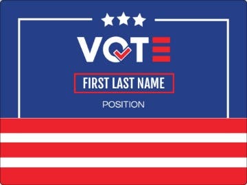 Picture of Political Stickers 8 - Sticker Sheet (3 x 4)