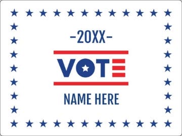 Picture of Political Stickers 9 - Sticker Sheet (3 x 4)