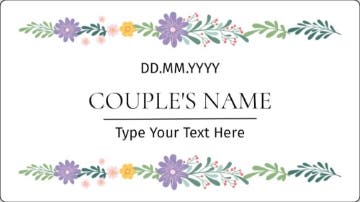 Picture of Event Stickers 8 - Sticker Sheet (2 x 3.5)