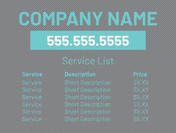 Picture of Clear Decal Best Seller 9 - 18" x 24"