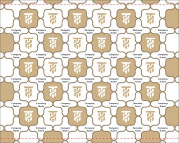 Picture of Patterned Tension Fabric Banner 1 - 8ft x 10ft