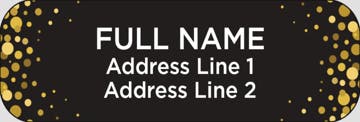 Picture of Graduation Return Address Label 3