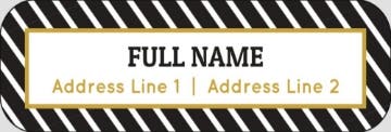 Picture of Graduation Return Address Label 9