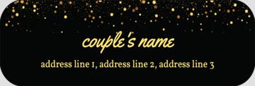 Picture of Wedding Return Address Label 5