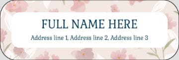Picture of Baby Shower Return Address Label 3
