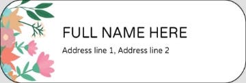 Picture of Baby Shower Return Address Label 4