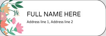 Picture of Baby Shower Return Address Label 4