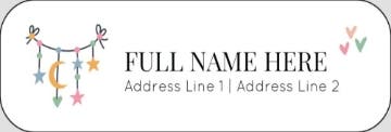 Picture of Baby Shower Return Address Label 9