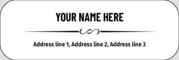 Picture of Personal Return Address Label 1