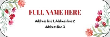 Picture of Personal Return Address Label 2