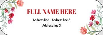 Picture of Personal Return Address Label 2