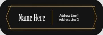 Picture of Personal Return Address Label 5