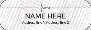 Picture of Personal Return Address Label 9