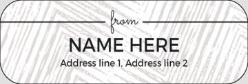 Picture of Personal Return Address Label 9