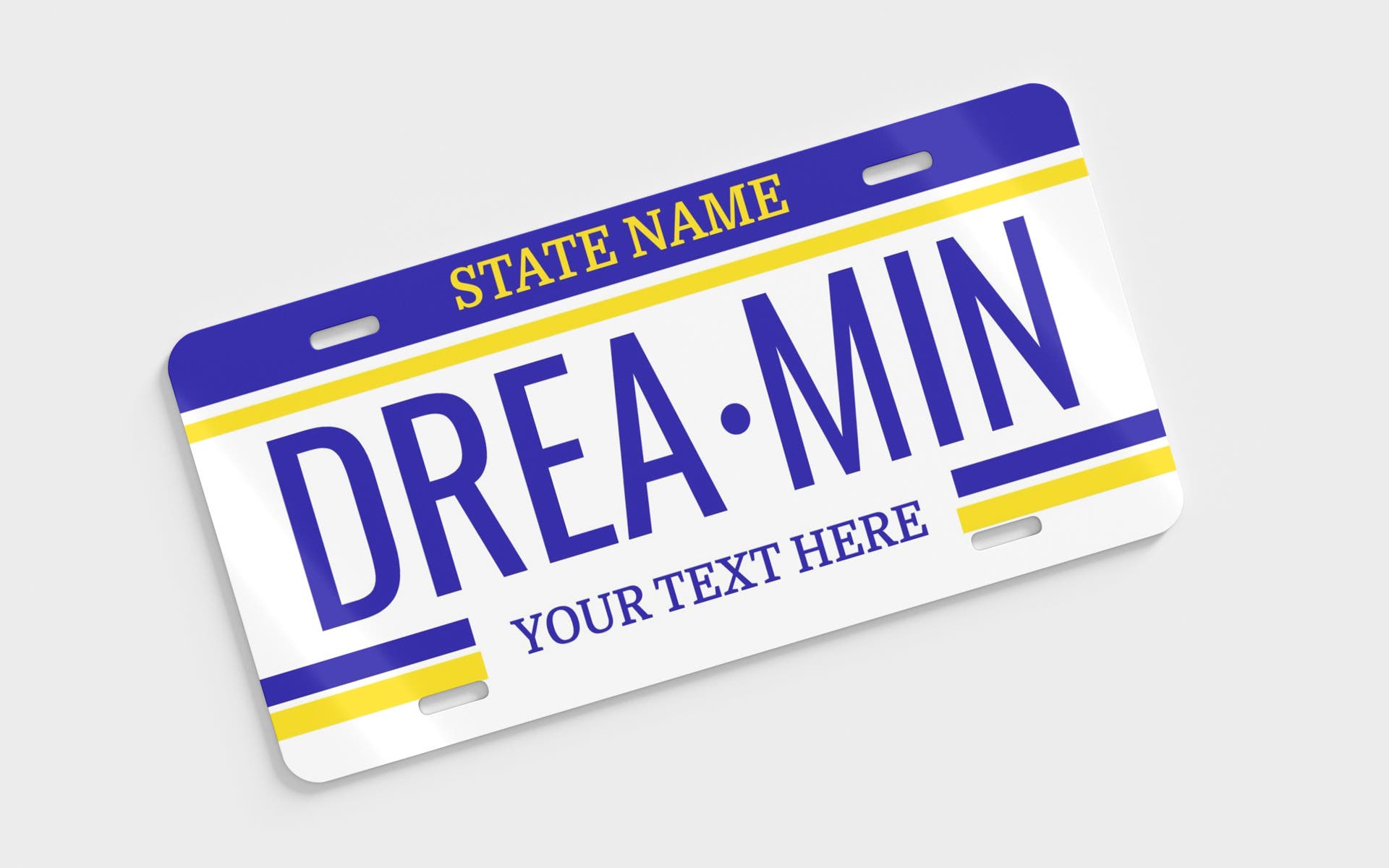 Custom License Plates 25 OFF SHIPS NEXT DAY