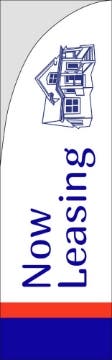 Picture of Now Leasing 8 - 10ft Straight Flag