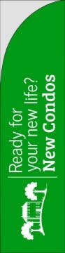 Picture of New Condos 8 - 13ft Straight Flag