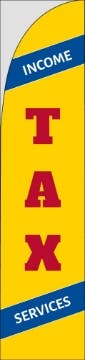 Picture of Income Tax 877525684 - 15.5ft Straight Flag
