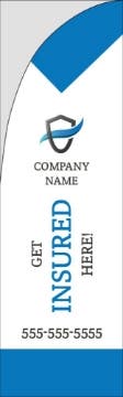 Picture of Insurance 01 - 7.5ft Straight Flag
