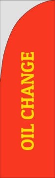 Picture of Oil Change - 7.5ft Straight Flag