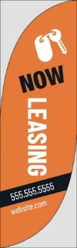 Picture of Advertising_04 - 10ft Feather Flag