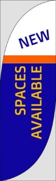Picture of Office Space 8 - 10ft Feather Flag